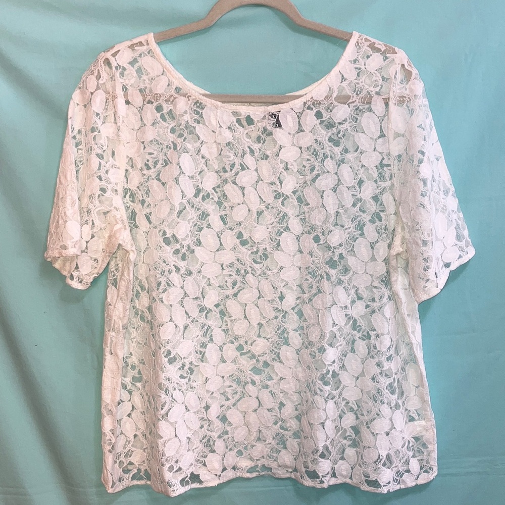 GAP Lace Blouse - Cream